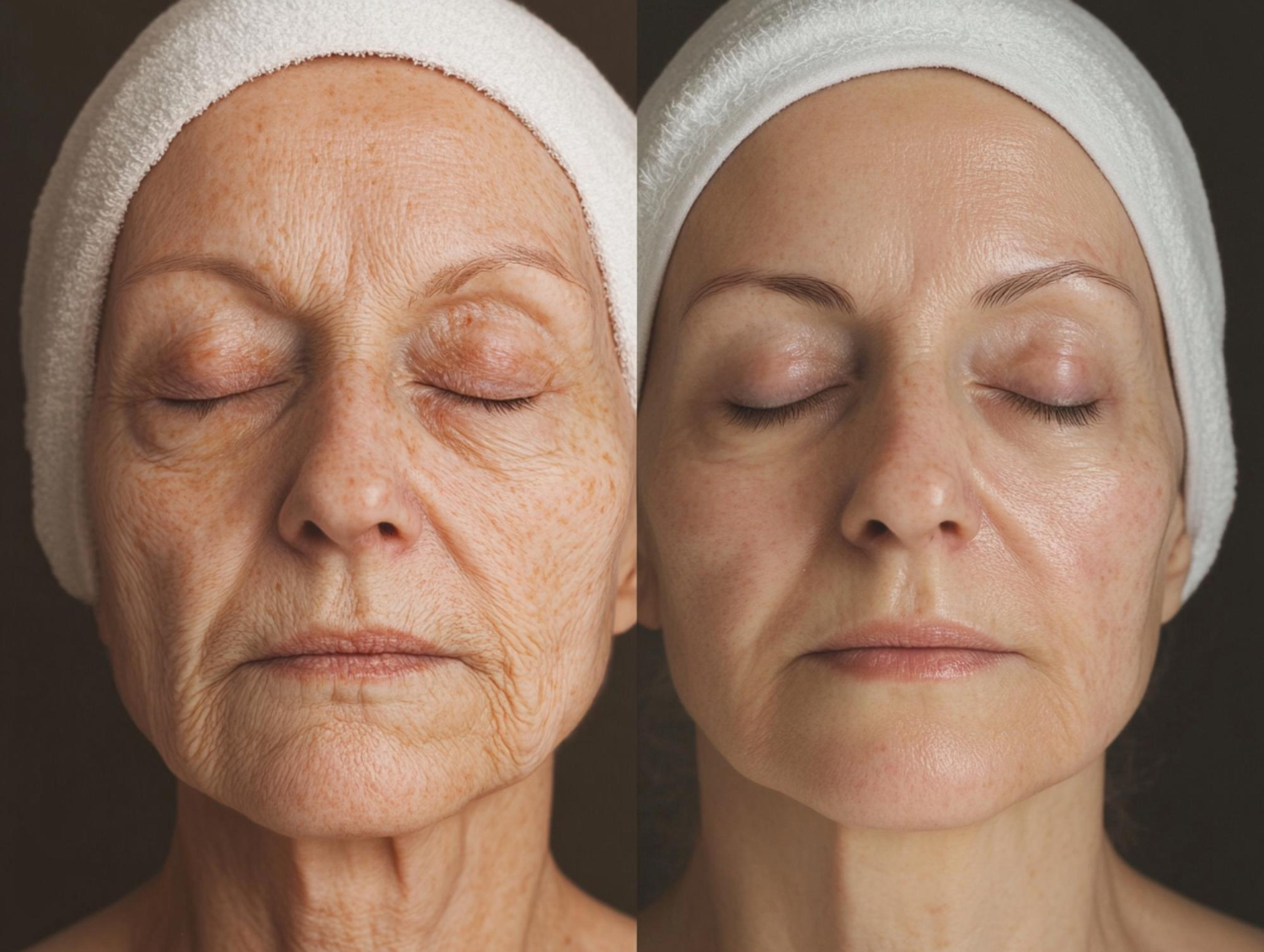 Before and after treatment results